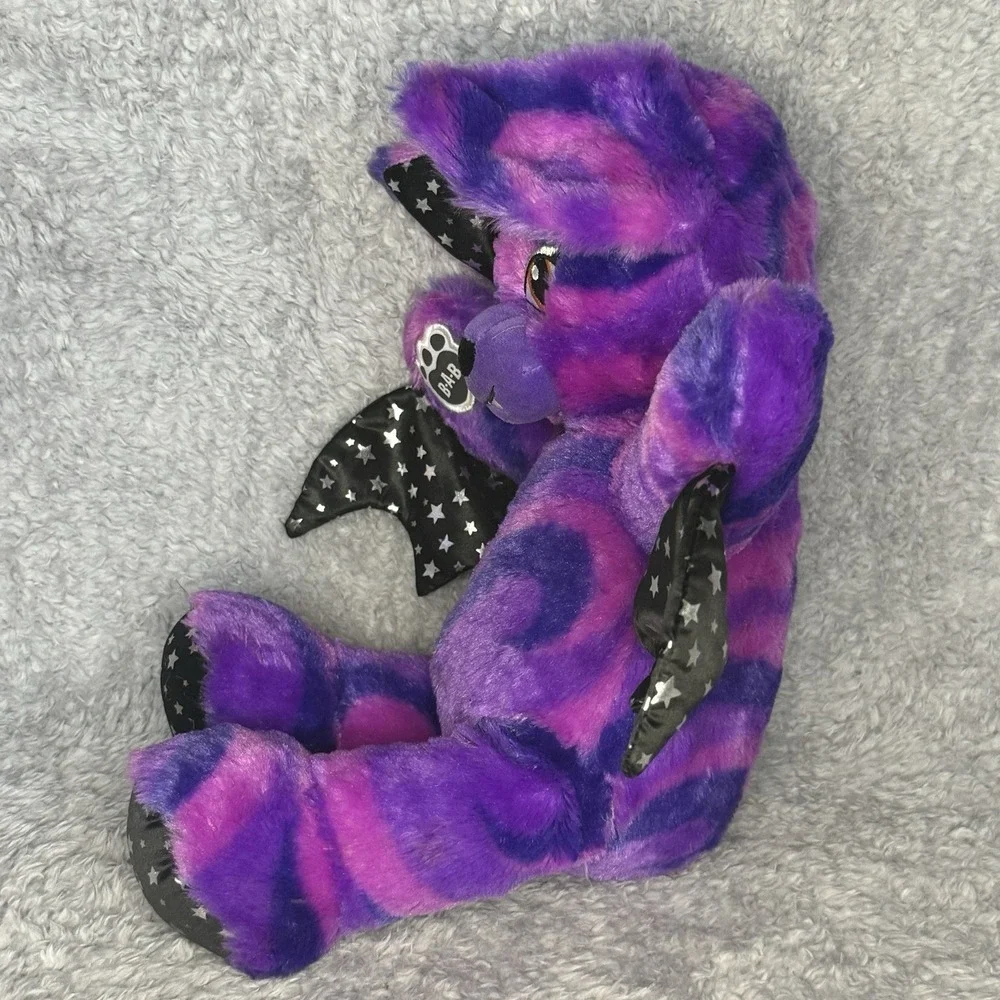 Build A Bear Purple Starry Night Vampire Bat 18
